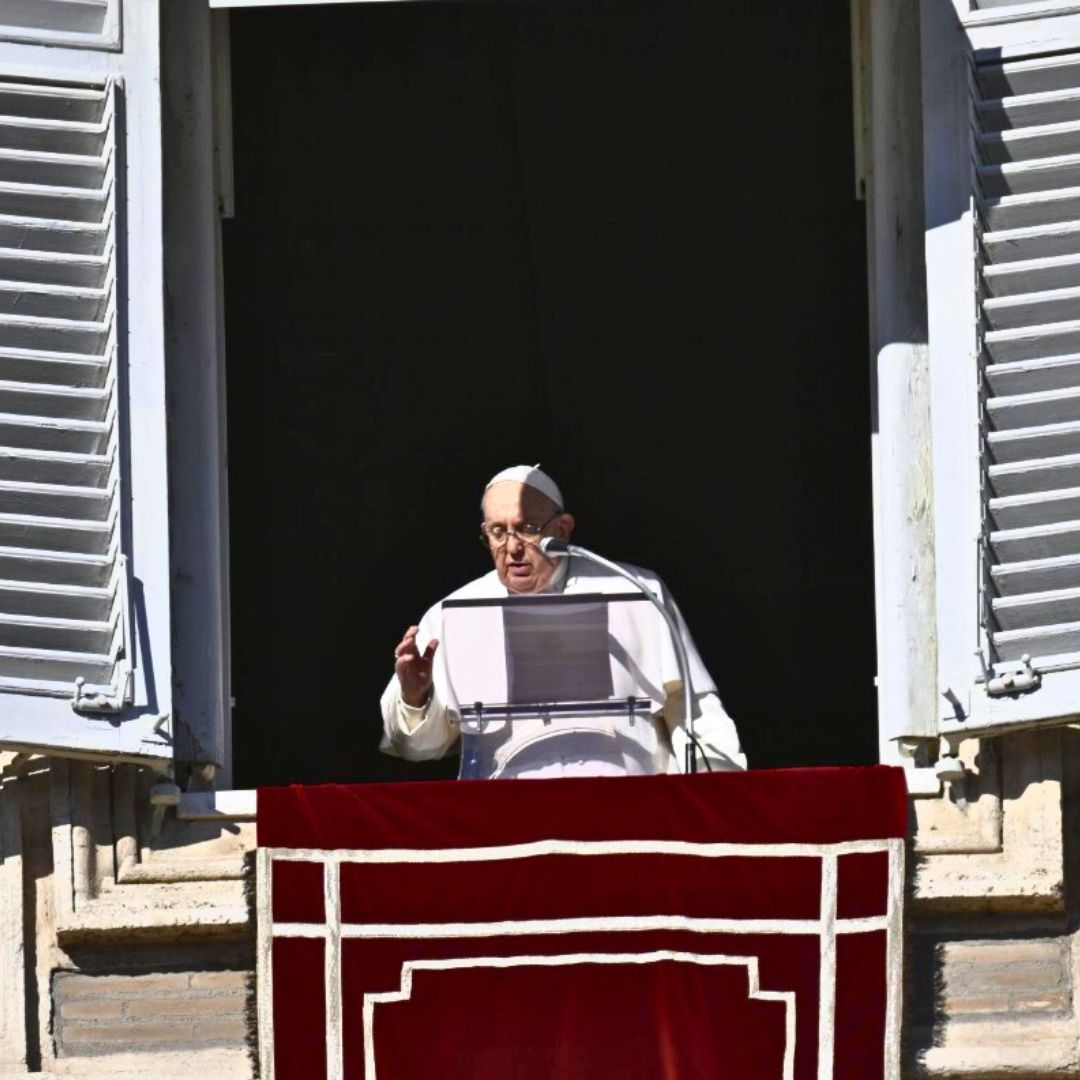 Pope Francis appeals for an end to the war ravaging the Holy Land, praying especially for Christians holed up in the Holy Family Catholic Parish in Gaza.