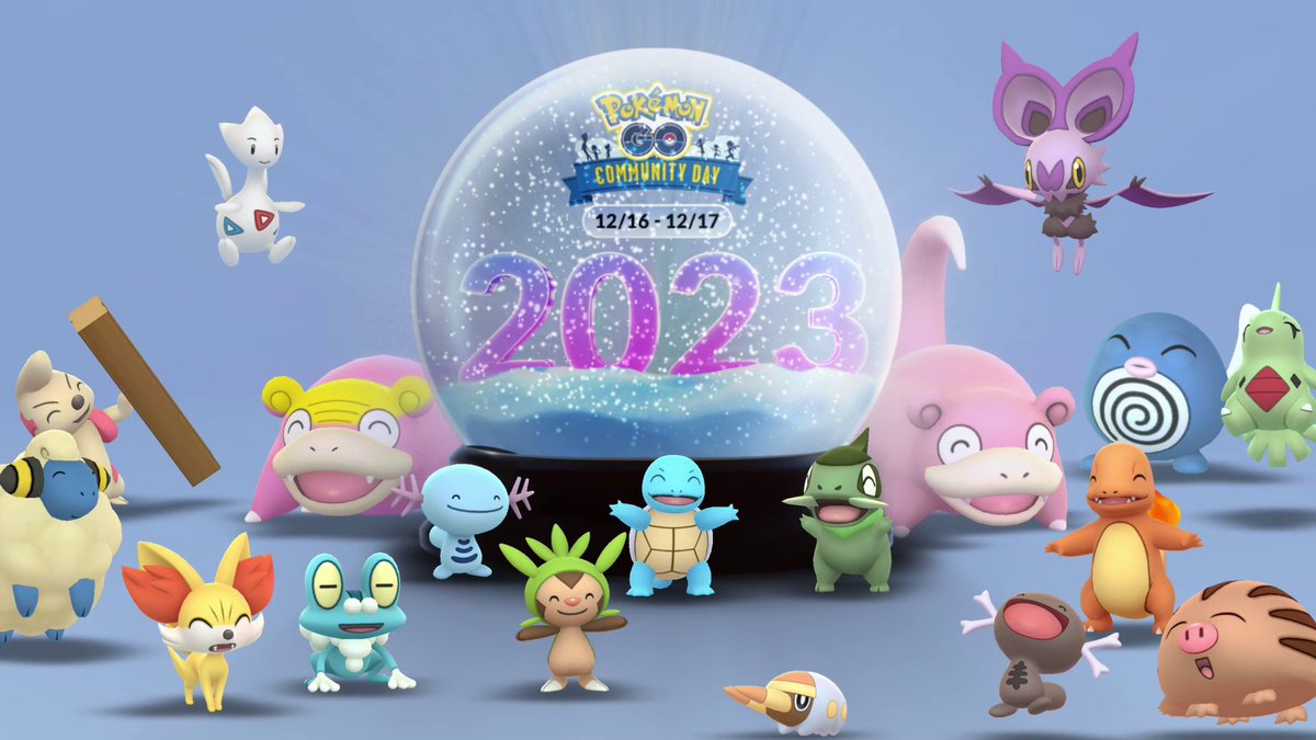 Day 2 of #PokemonGOCommunityDay is here, bringing a whole new set of Pokémon! Join your community in catching Pokémon like Grubbin, Poliwag, Axew, and more!