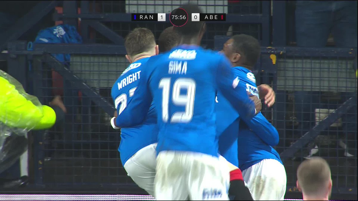 "TAVERNIER...James Tavernier with the big moment for Rangers!" 🎙 Who else but the captain? 👏 A colossal goal for Rangers Football Club 🔵 #ViaplayCup | @SPFL
