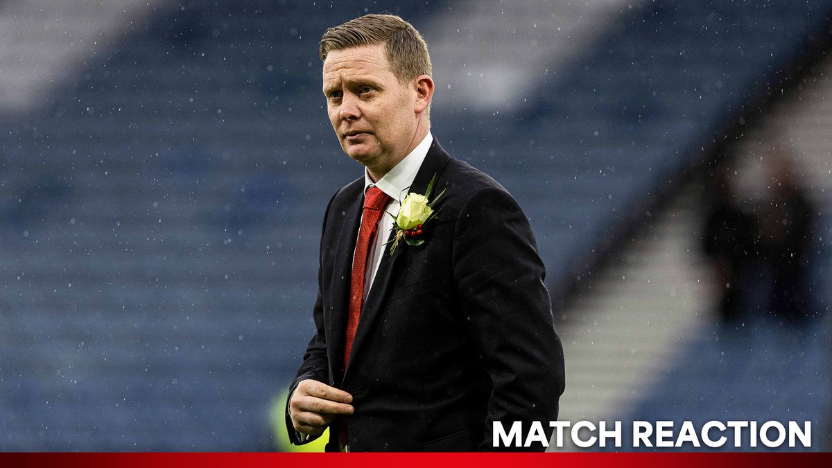 Barry Robson spoke to RedTV after today's #ViaplayCup Final defeat at Hampden. #StandFree
