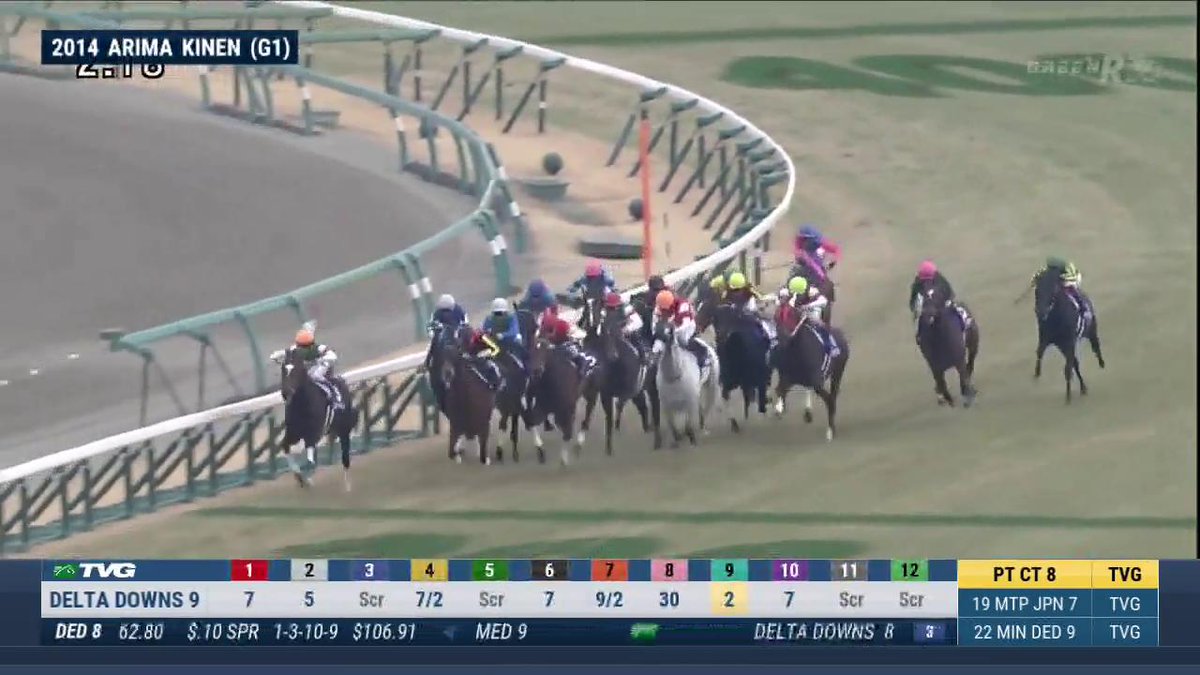 Arima Kinen week! The queen GENTILDONNA beat all-star field in 2014 to sign off her racing career with a win! #EastArc #HeroIsComing