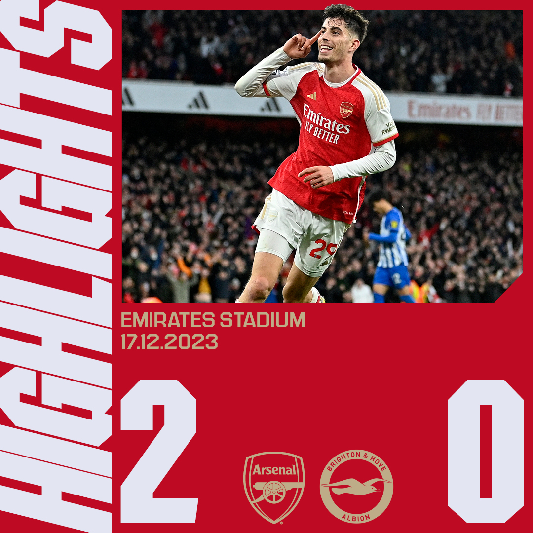 A proper team performance ✊ All the best bits from a top day's work at Emirates Stadium 👇