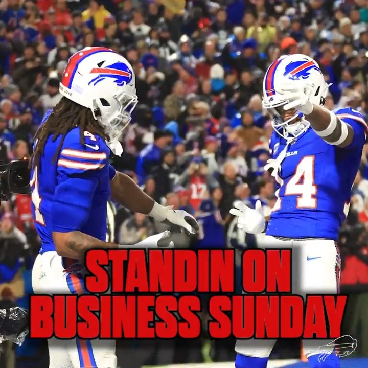Stood on business. ✊ #DALvsBUF | #BillsMafia