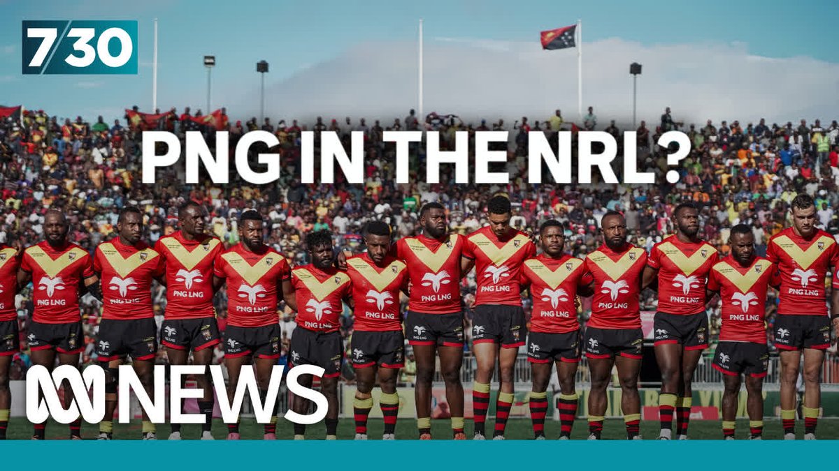 Rugby league is widely loved in Papua New Guinea - and now the country wants a team in the NRL. #abc730