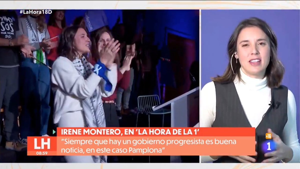 La voz de las que no se conforman, eso es @Podemos.