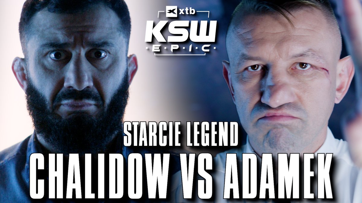 This Is Actually Happening! 🥊 Legends. Icons. Superstars. 🇵🇱 Chalidow vs. Adamek 🇵🇱 XTB #KSWEpic | Feb 24 | #Gliwice | eBilet | PPV Special 20th Anniversary Show