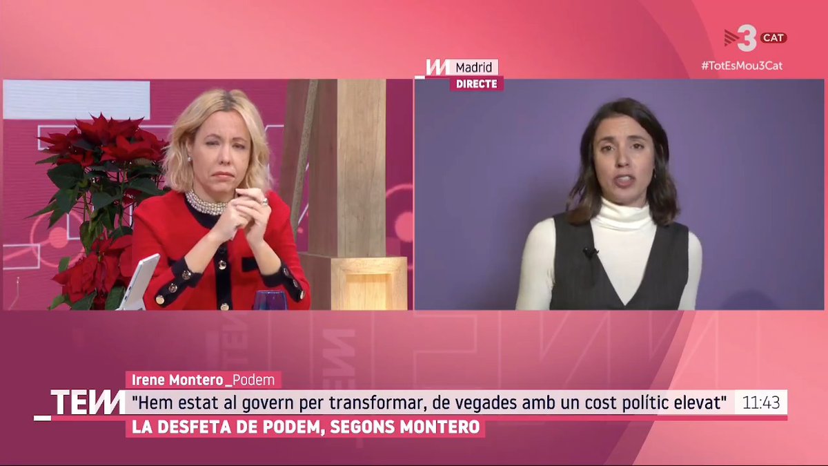 No estamos en el poder institucional para coger las migajas del bipartidismo a cambio del silencio de dejar las cosas como están.