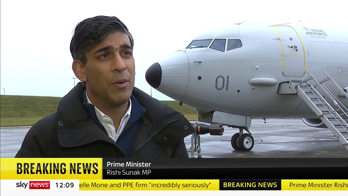 Prime Minister Rishi Sunak has reinforced the government's calls for a sustainable ceasefire between Israel and Hamas, adding that "it's clear that too many civilian lives have been lost". 🔗 📺 Sky 501, Virgin 602, Freeview 233 and YouTube