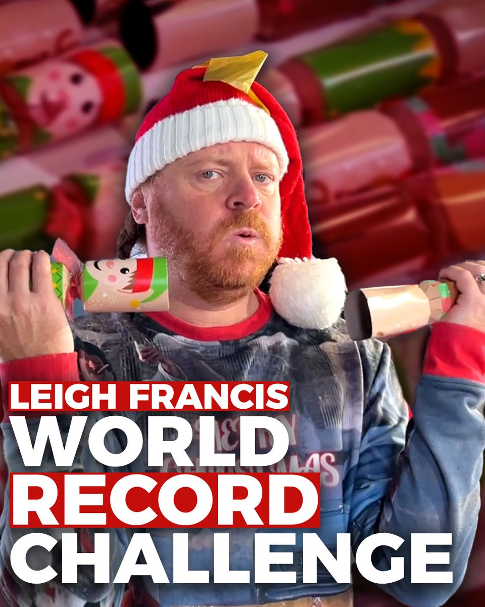 Leigh Francis attempts a world record 😱 Reckon you could top that inside 30 seconds? 🎄 Watch his full cracker-pulling challenge: Leigh Francis #LeighFrancis #Christmas #WorldRecord #Challenge #VirginRadioUK