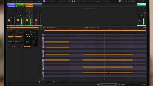 Generate chords, melodies and rhythms with Live 12’s new MIDI Tools and get an idea going in less than 60 seconds. See what else is new in Live 12: