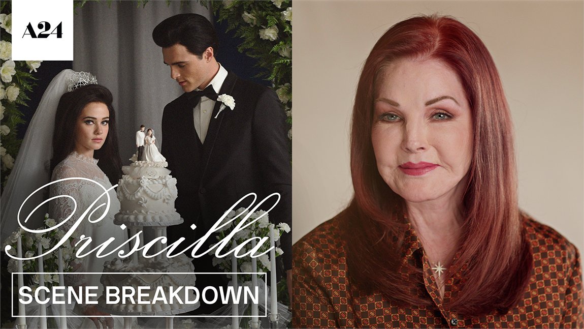 Priscilla Presley breaks down scenes from #PriscillaMovie — Now Available to Watch at Home 🤍