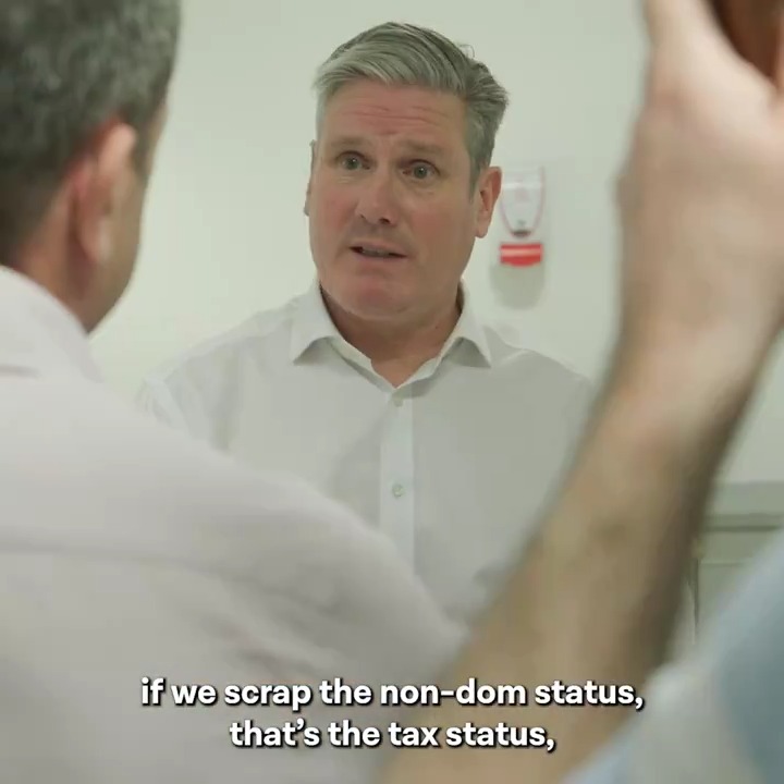 Labour will scrap the non-dom tax loophole to fund our plan to cut NHS waiting lists, so you and your family get the treatment you need, when you need it. I will always put patients first.