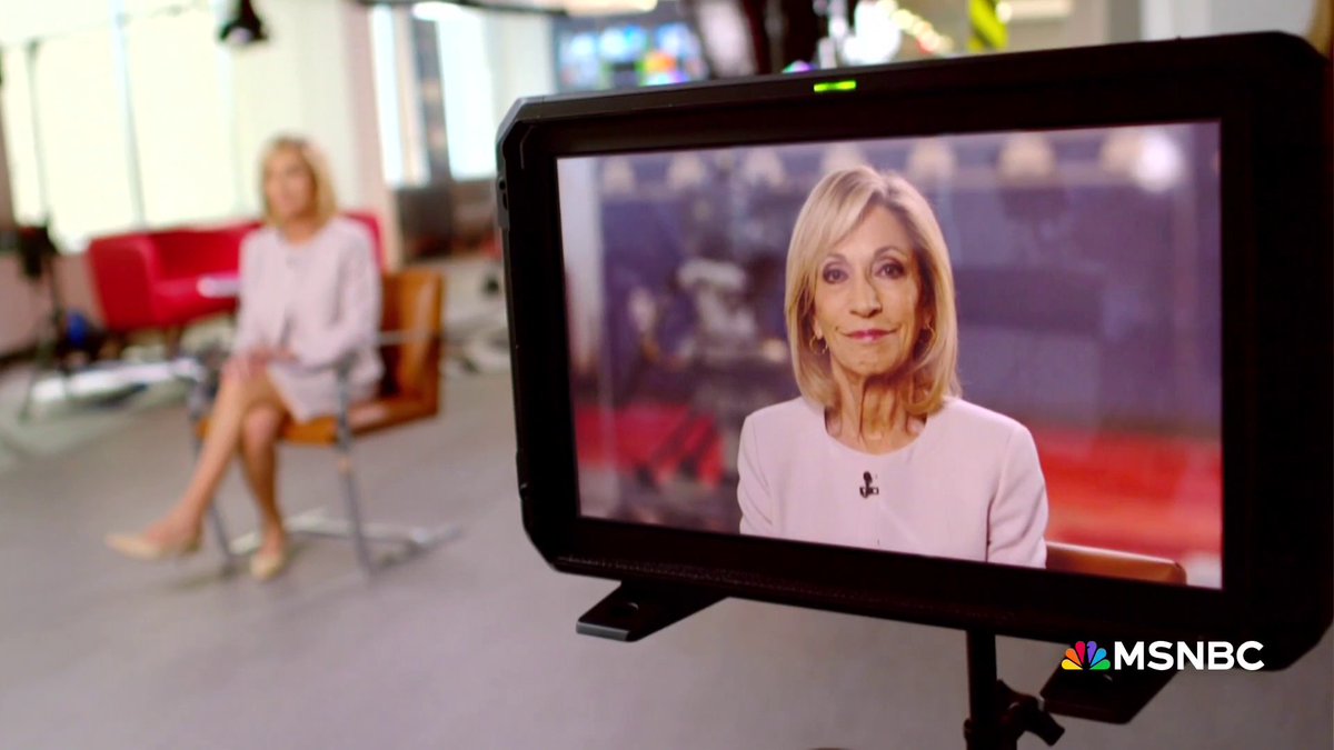 Congratulations Andrea Mitchell for 15 years on MSNBC and 45 years of your award-winning reporting at NBC News!