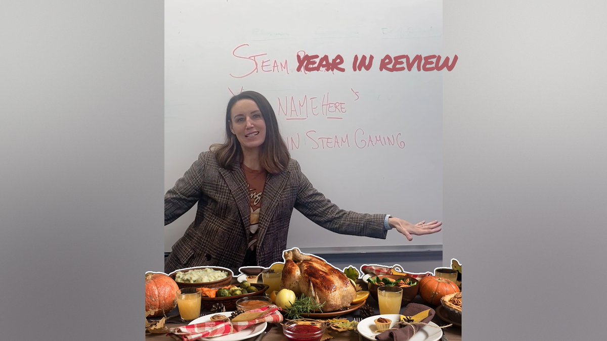 Your Steam Year In Review 2023 is now available! 🎁 Check out an overview of your year, marvel in the number of hours you spent in just one game, take a look at how many achievements you've unlocked, and more. Just be sure you're logged in first!