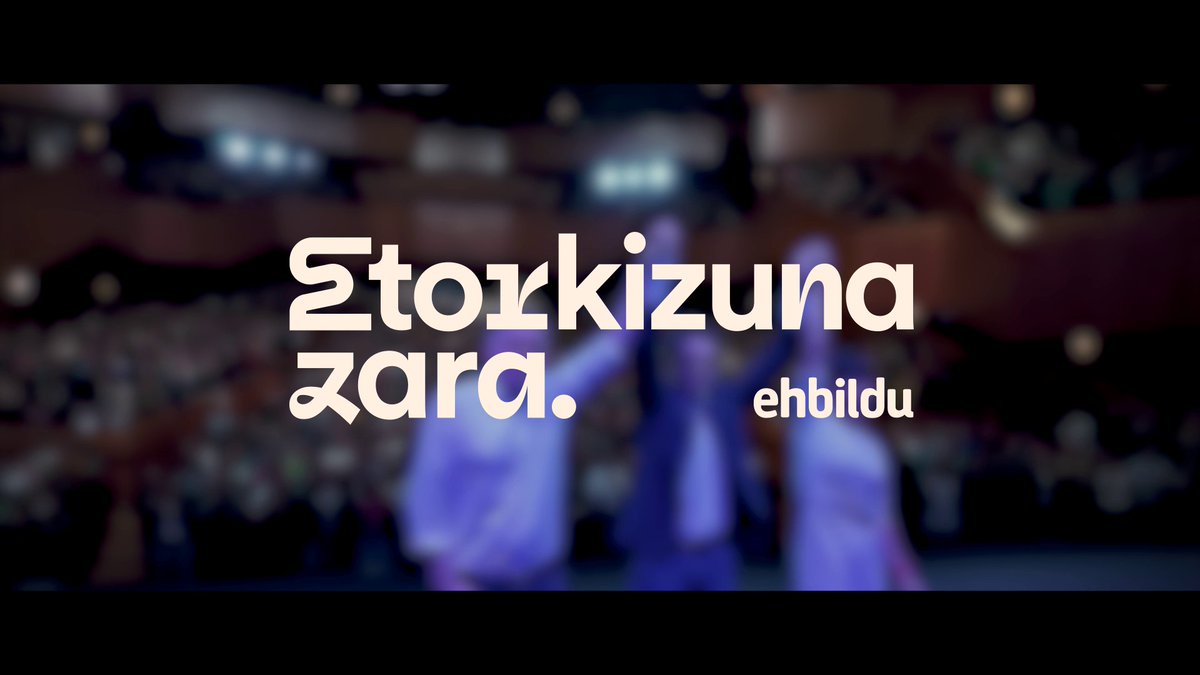 ORAIN EZ BADA, NOIZ? Etorkizuna zara, #EtorkizunaGara