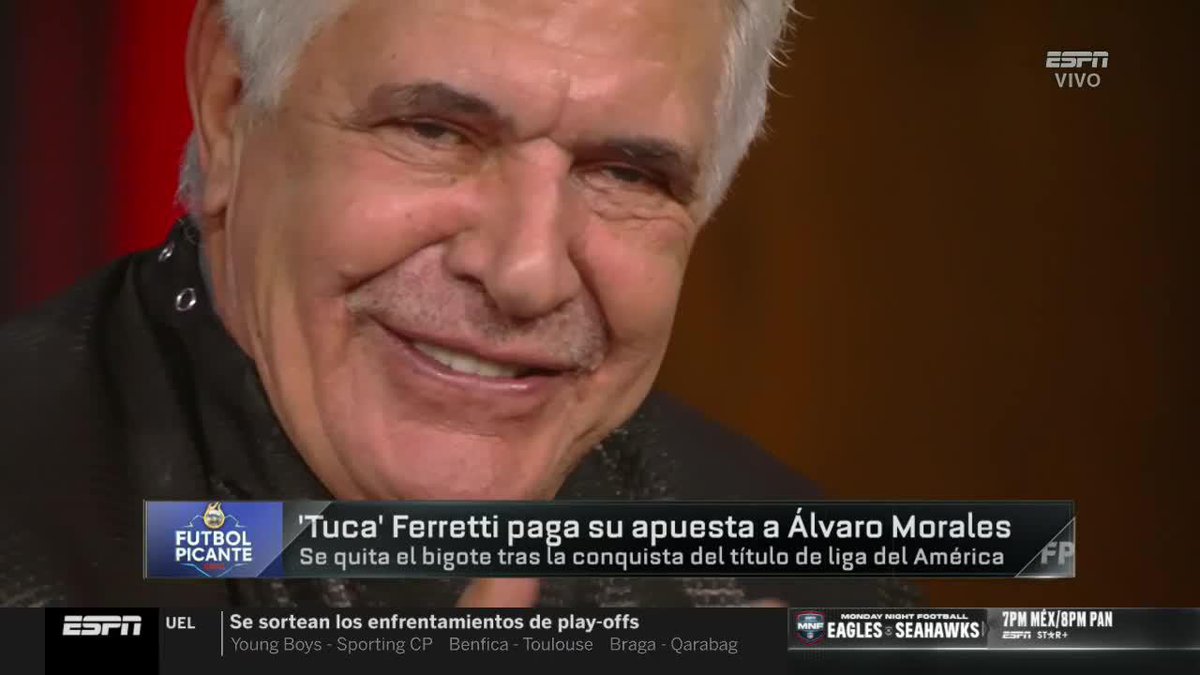 CUMPLIÓ SU PALABRA 🤝 El Tuca PIERDE su bigote EN VIVO en Futbol Picante tras la derrota de los Tigres. 💢 MOMENTAZO del año en nuestras pantallas.