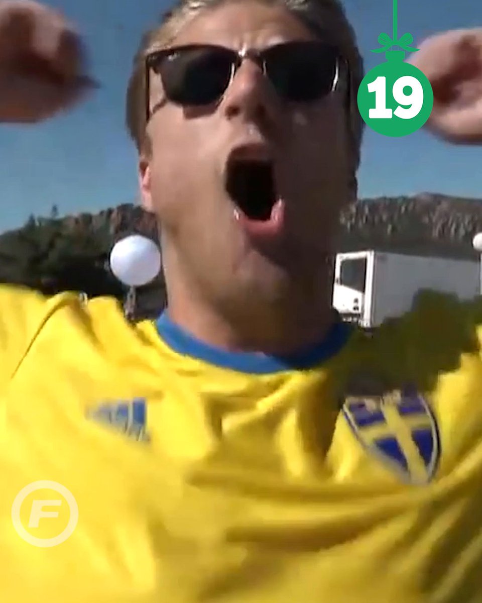 Bakom lucka 19 hittar vi killen som ALDRIG skulle halka i ett viktigt skede, Gud ge honom styrka 🙏