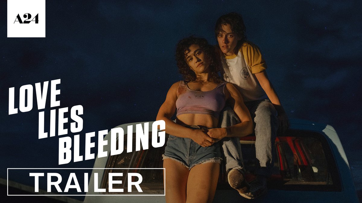 Revenge gets ripped. Watch the trailer for Rose Glass' Love Lies Bleeding starring Kristen Stewart, Katy O'Brian and Ed Harris. In Theaters March 8.