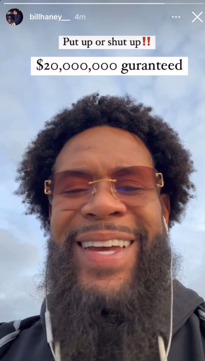 Bill Haney with a fresh message for Gervonta Davis on Instagram today as he hits back at Bob Arum: "There's no place else for Tank to hide or run." [🎥 Bill Haney]
