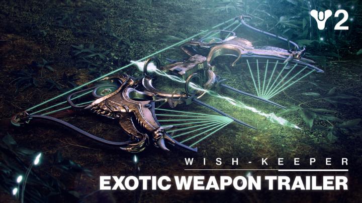 Discover a weapon of great power hidden within the Black Garden. Claim the Wish-Keeper Exotic Bow in the new Starcrossed Exotic mission. 🐲