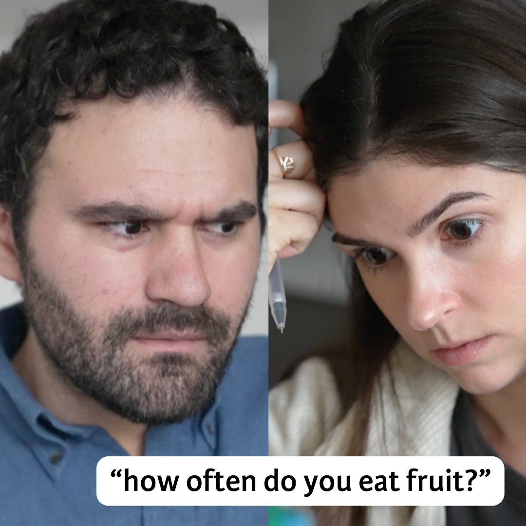 "how often do you eat fruit?" 🍌 w/ Gabe Mollica