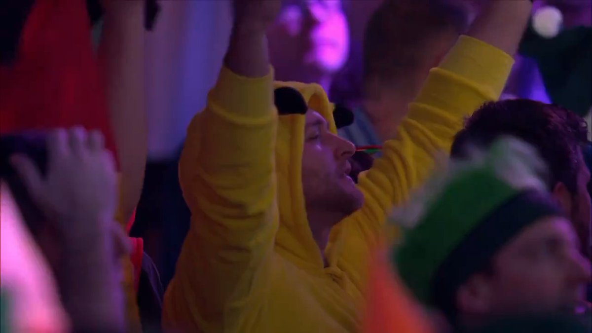 Darts has officially peaked. Ricardo Pietreczko walks out to the Pokemon theme song as grown men in Pikachu onesies sing along. What a sport