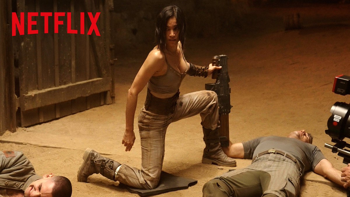 Sofia Boutella is a hero and role model from now on. Period. Rebel Moon - Part One: A Child Of Fire premieres in 2 days.
