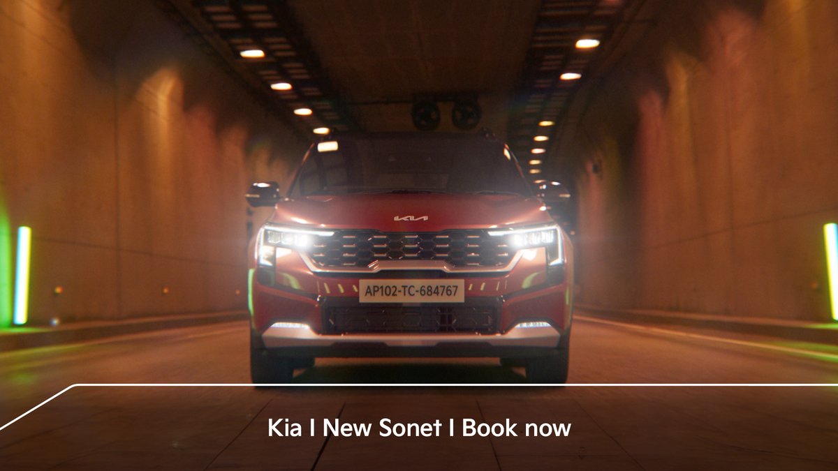 As the wild echoes the untamed shadows, witness the new Sonet in all its glory. The Wild. Reborn. Book #TheNewSonet now. #Kia #KiaIndia #KiaSonet #TheWildReborn #BookTheNewSonet #Sonet #WildByDesign #TheNextFromKia #MovementThatInspires