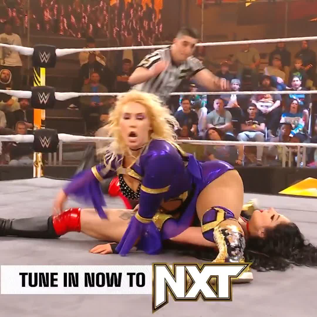 STATEMENT. MADE. What a win for Nikkita Lyons! #WWENXT