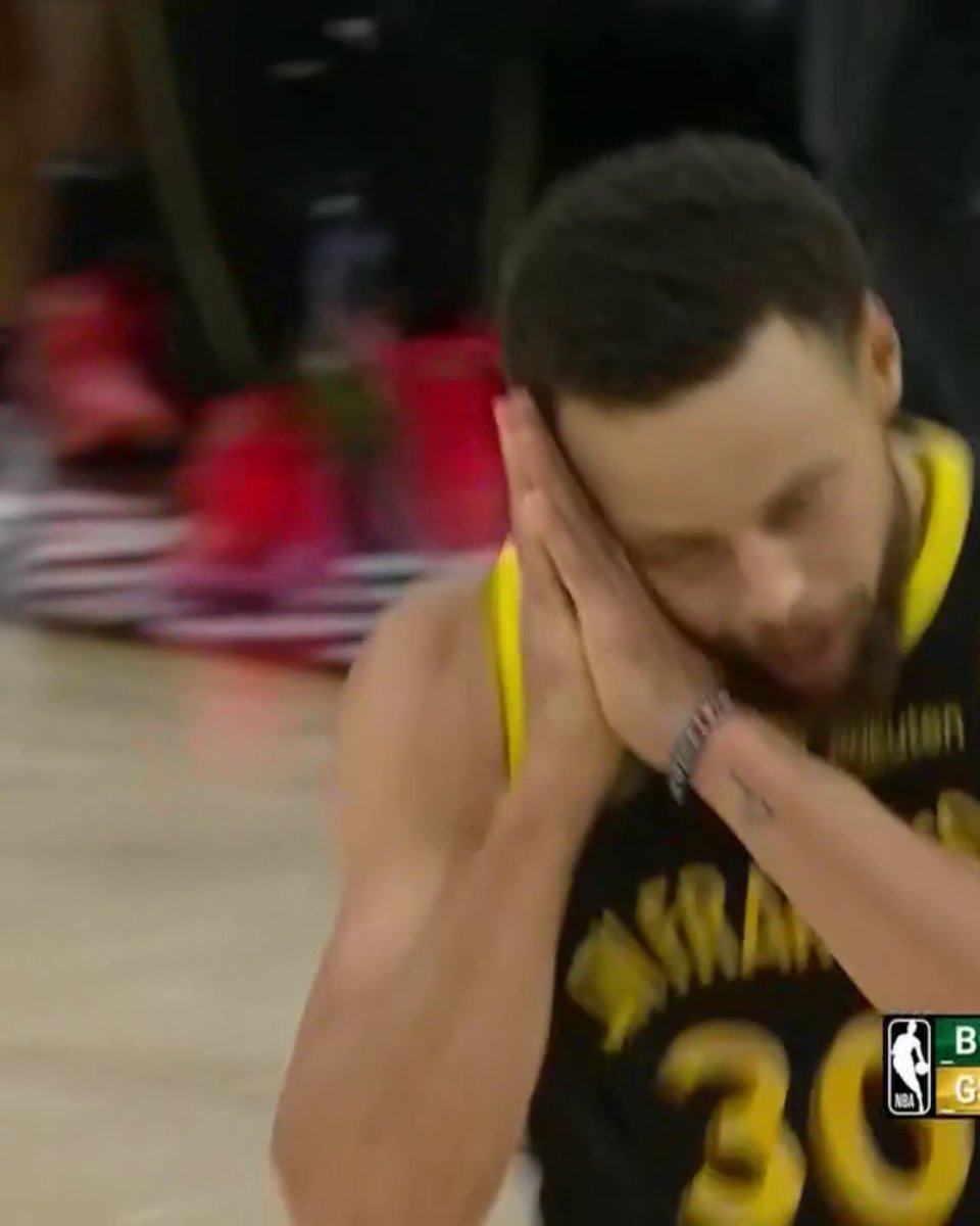 STEPH CALLED 'NIGHT NIGHT' ON THE CELTICS 🔥