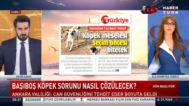 ➡️Başıboş köpek sorunu nasıl çözülecek? #GünBaşlıyor'da Ela Rumeysa Cebeci 🇹🇷 sordu; Habertürk Ankara Temsilcisi Fevzi Çakır yanıtladı.