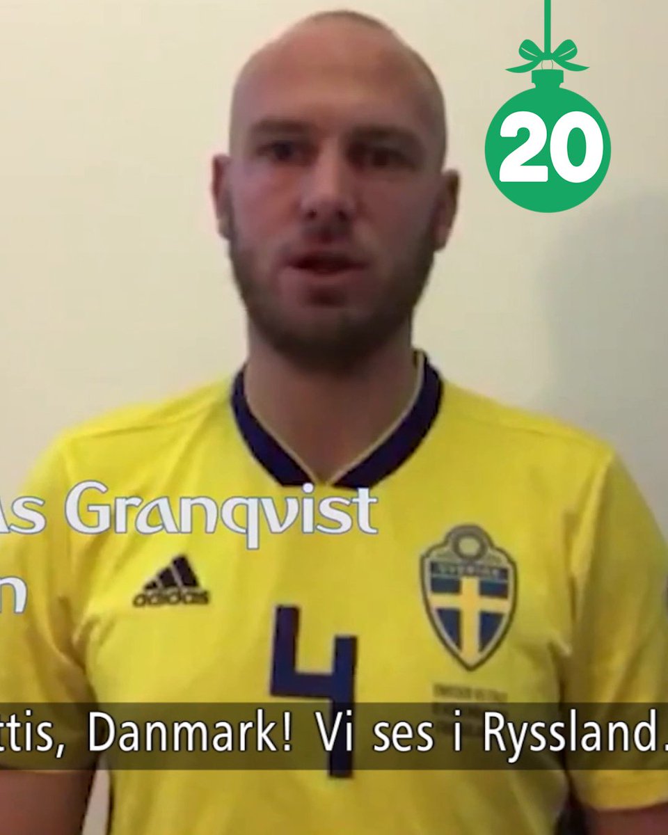 LUCKA 20: Throwback till när Andreas Granqvist skulle prata danska 🇩🇰 😂