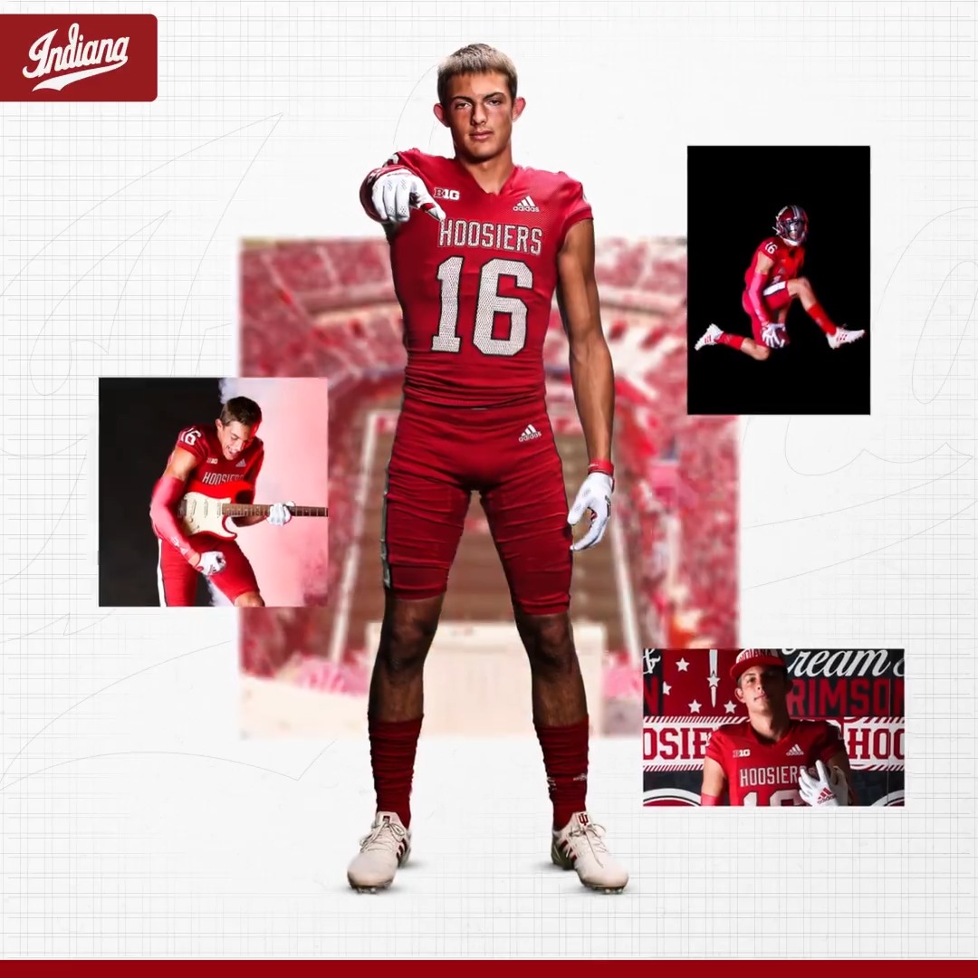 Welcome to Indiana, Charlie Becker ‼️ #IUFB | Charlie Becker