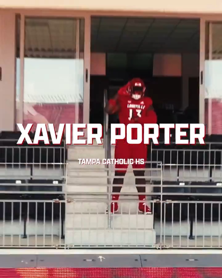 Welcome to The Ville, Xavier “Xman” Porter🖤! #GoCards x #NSD24