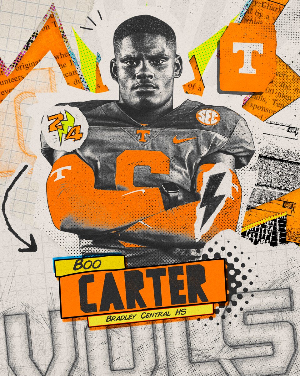 Home sweet home! Tennessee’s Mr. Football is officially a Vol Boo Carter | #RockyTop24 🍊