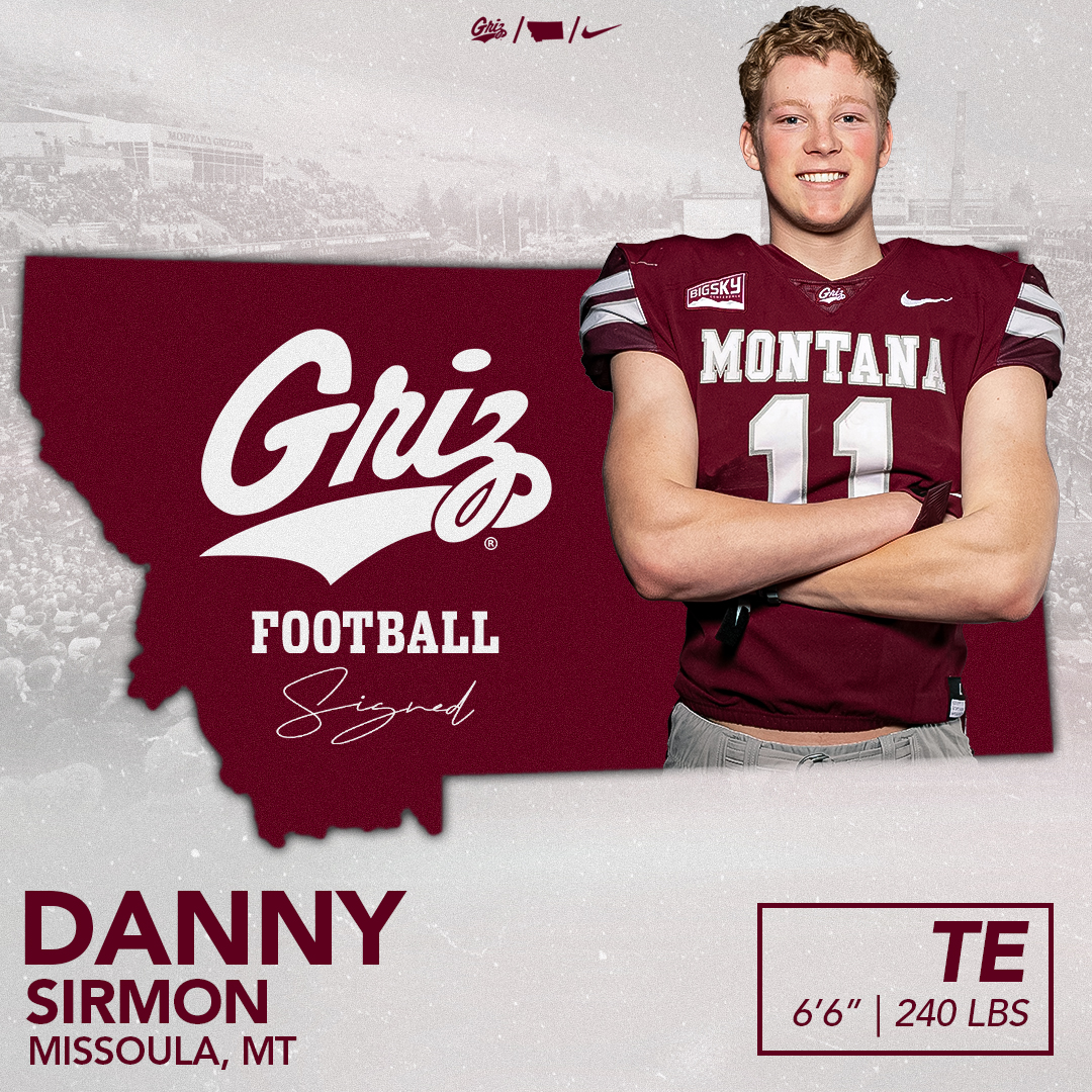 Another hometown guy staying in Missoula! Welcome to the Griz, Danny Sirmon #GoGriz // #GrizSigningDay
