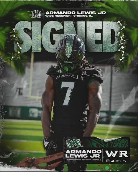 Adding an all-around athlete to our receiver room 💥 Welcome to the #BRADDAHHOOD, Armando! ARMANDO LEWIS JR x #GoBows