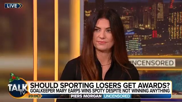 "You can't say Mary Earps doesn't have an impact in her field of play." Sports journalist Bianca Westwood defends the Lioness winning Sports Personality Of The Year. @BeeWestwood | Piers Morgan | Talk | #PMU