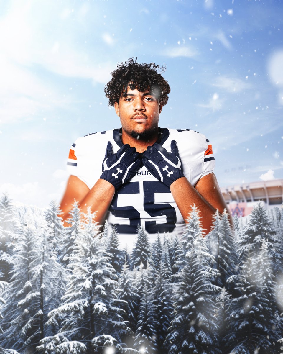 It all starts up front 😤 Welcome to Auburn, Seth Wilfred! 🏠 Mitchell, Nebraska 💪 Offensive Line