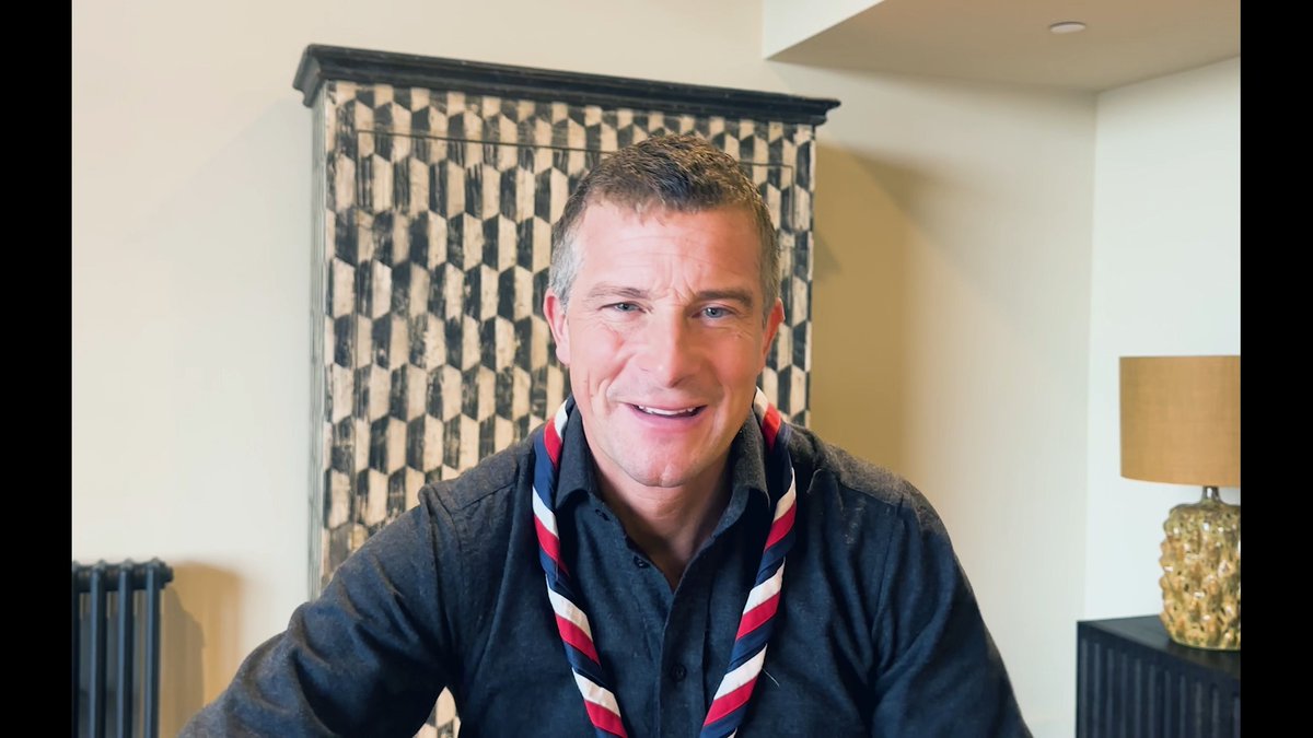 Chief Scout Bear Grylls OBE shares a thank you message for our amazing volunteers!