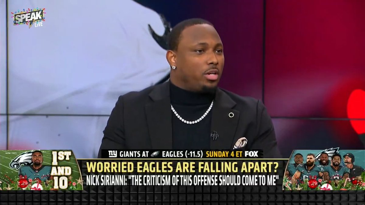 .LeSean Shady Mccoy isn’t worried that his Eagles are falling apart. "We're 10-4 right now. We're still one of the best teams in the league."