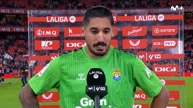 😡Álvaro Valles, portero de la UD Las Palmas: "La vara de medir no es la misma para todos los equipos. Casi siempre salimos perjudicados nosotros". #LALIGAEASPORTS #LaCasaDelFútbol