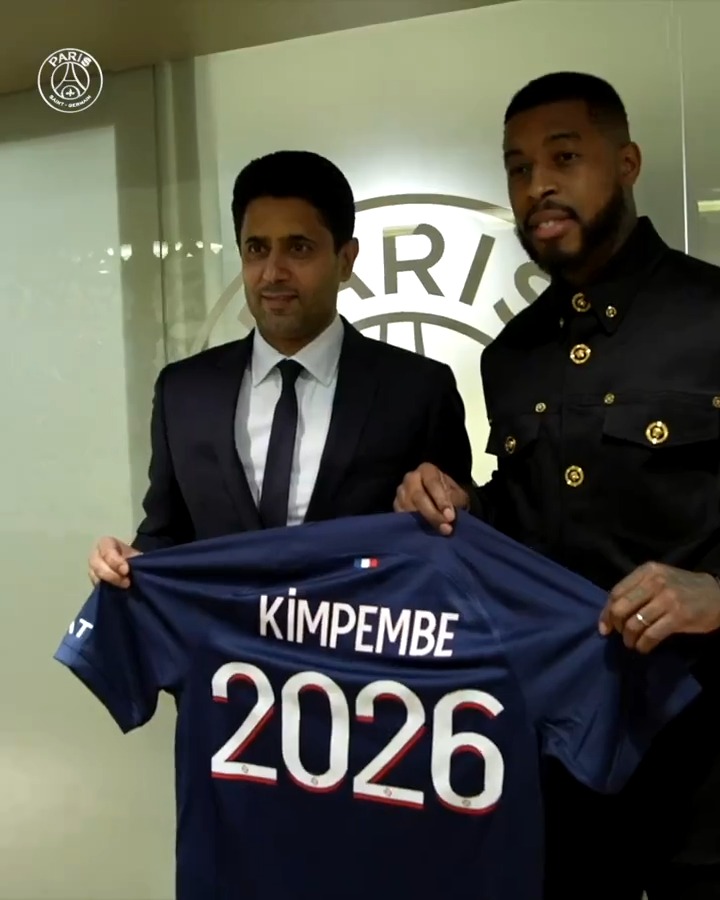 L'histoire continue ❤️💙 #Kimpembe2026 #MadeInParis