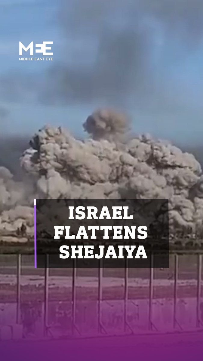 The Israeli military recorded themselves exploding more than 50 buildings in the Shujaiya neighbourhood in the Gaza Strip. Cries of Palestinians can be heard as the Israeli military cheers on