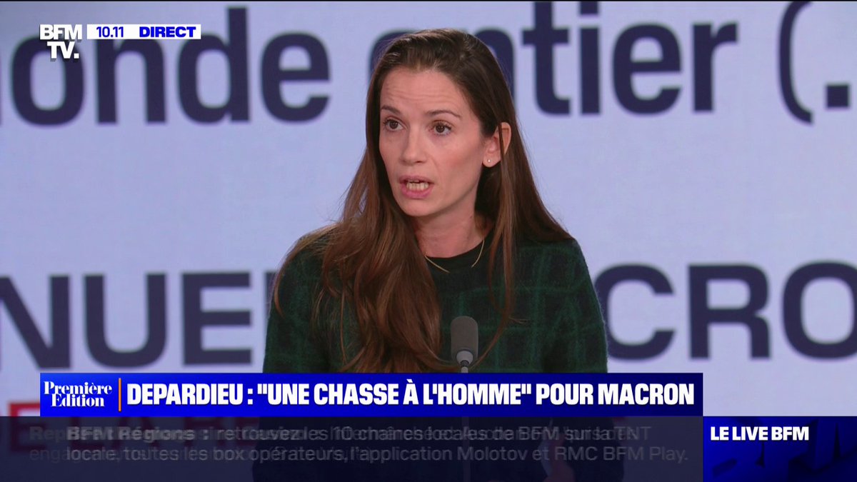 ๐ฌ "C'est gravissime (...) Ce n'est pas un prรฉsident fรฉministe" Rรฉaction de Macron sur Depardieu: le coup de gueule de la prรฉsidente de la Fondation des femmes