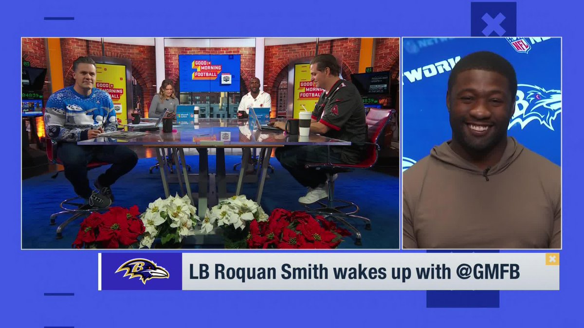 "I've watched a lot of film this year, and I haven't seen anyone that has the type of impact that Lamar has on the game..." Baltimore Ravens LB Roquan Smith on QB Lamar Jackson