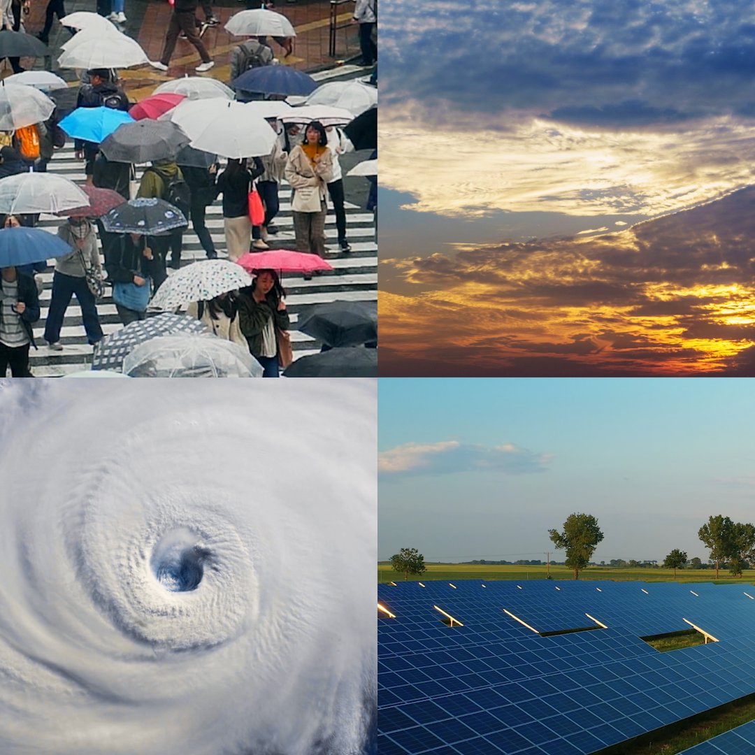 How can AI be used to predict the weather more accurately? ☔