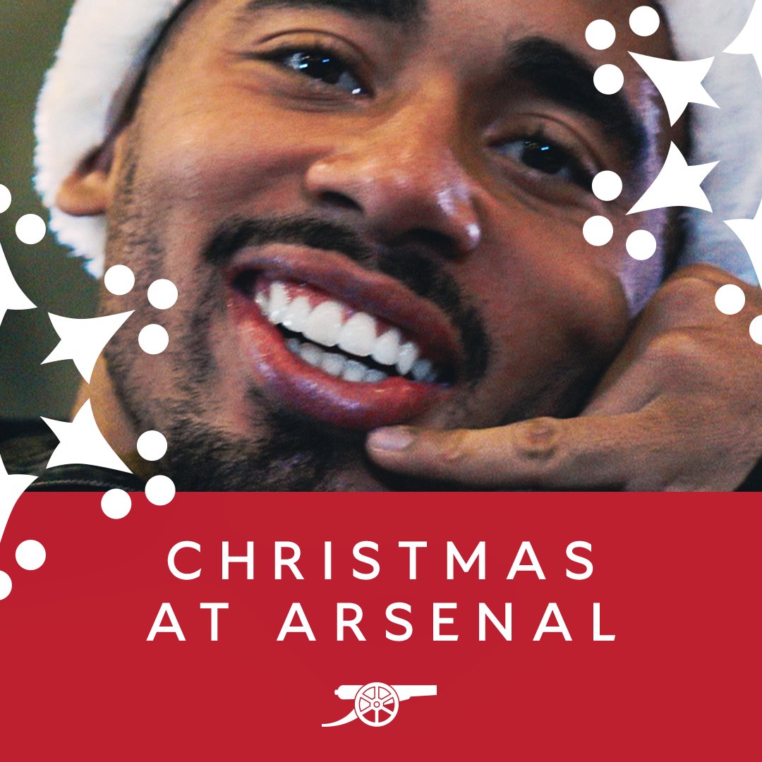 Christmas at Colney 🎁 📺 Watch our Gunners get into the festive spirit after a delivery from Santa 👇