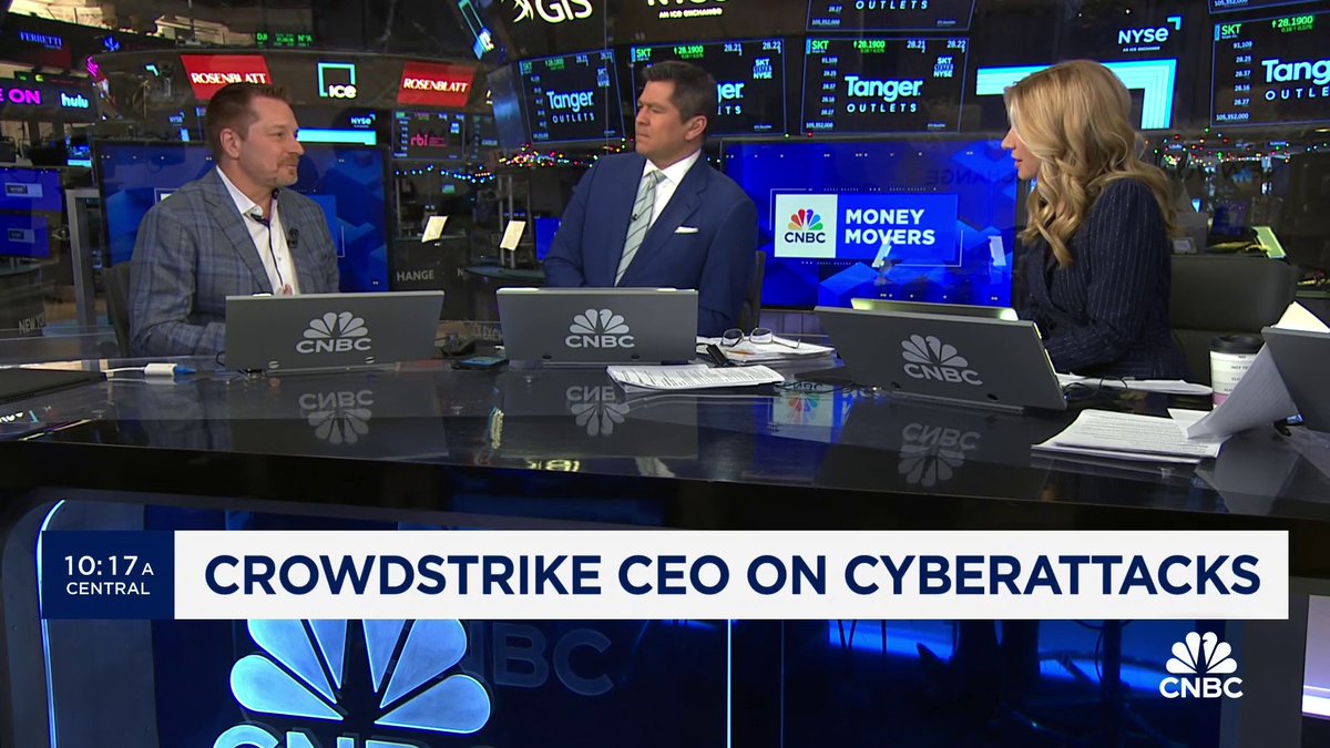 Cybercrime is on the rise 🚨 From data breaches to ransomware, CrowdStrike CEO George Kurtz discusses what's driving all the high-profile security incidents that have affected companies like 23andMe, Clorox and MGM Resorts in 2023.