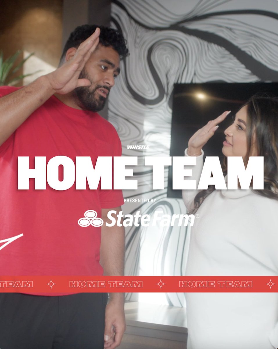 Jordan Mailata has been doing a lot of winning in Philly these days 💪 But can he defeat his wife, Niki, in the most INTENSE head-to-head couples challenge? 👀 Home Team w/ Jordan Mailata presented by State Farm #ad